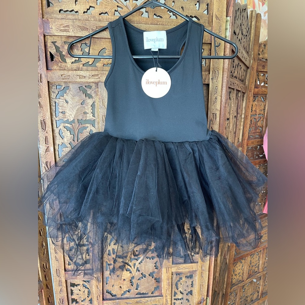 Black tutu dress